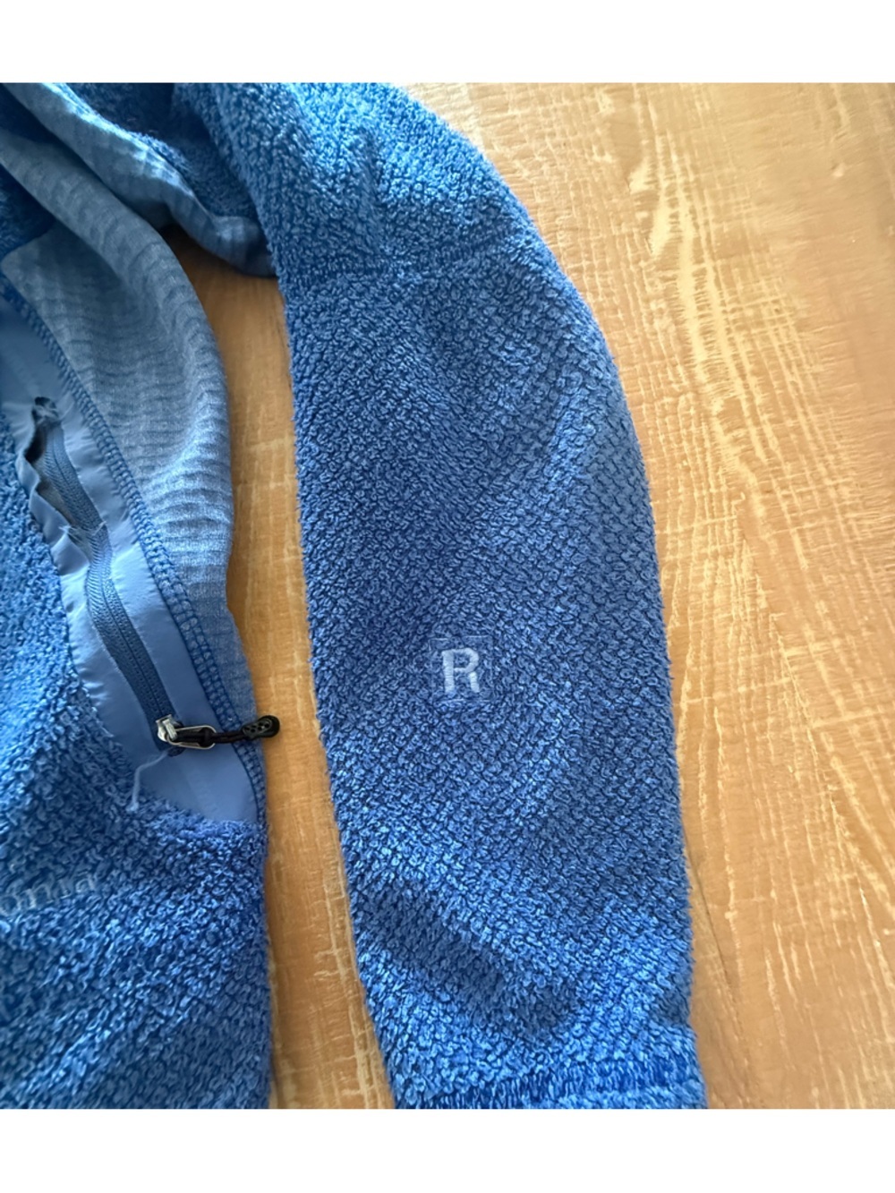 Vintage PATAGONIA R2 Womens Full Zip POLARTEC FLEECE JACKET Size S Blue - Picture 4 of 7